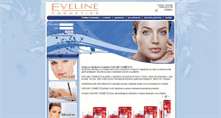 Desktop Screenshot of evelinecosmetics.cz